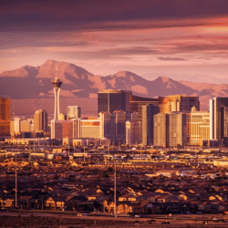 Landscape of Las Vegas Nevada