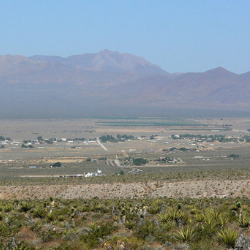 Landscape of Sandy Valley, Nevada